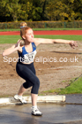 Shot putt, NECAA Open Meeting, Morpeth, Sunday, October 18th. David T. Hewitson/Sports for All Pics